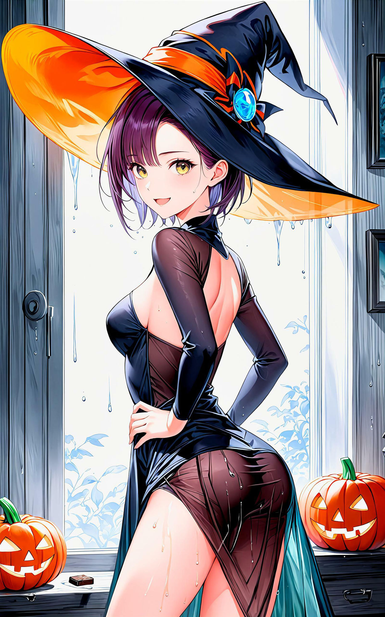 サンプル画像5:エチエチ魔女ちゃん-こんな魔女ちゃんに魔法をかけられて操られたいw- vol.2(BETA) [d_510216]