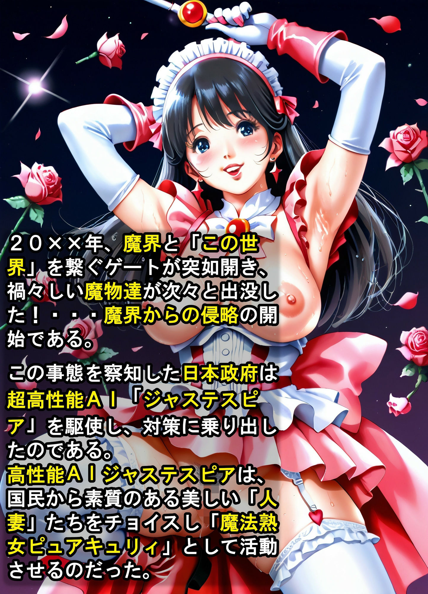 サンプル画像2:魔法熟女ピュアキュリィ2  〜魔法熟女エッチに推参！〜(糺ノ杜  胡瓜堂 (ただすのもり きゅうりどう)) [d_510222]