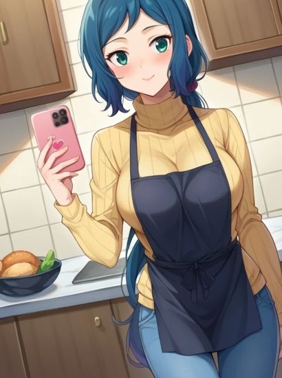 サンプル画像1:ガンダムビルドファイターズのイオリ・リン子から送られてきた自撮り写真(自撮りサークル  イカスミ工房) [d_510239]