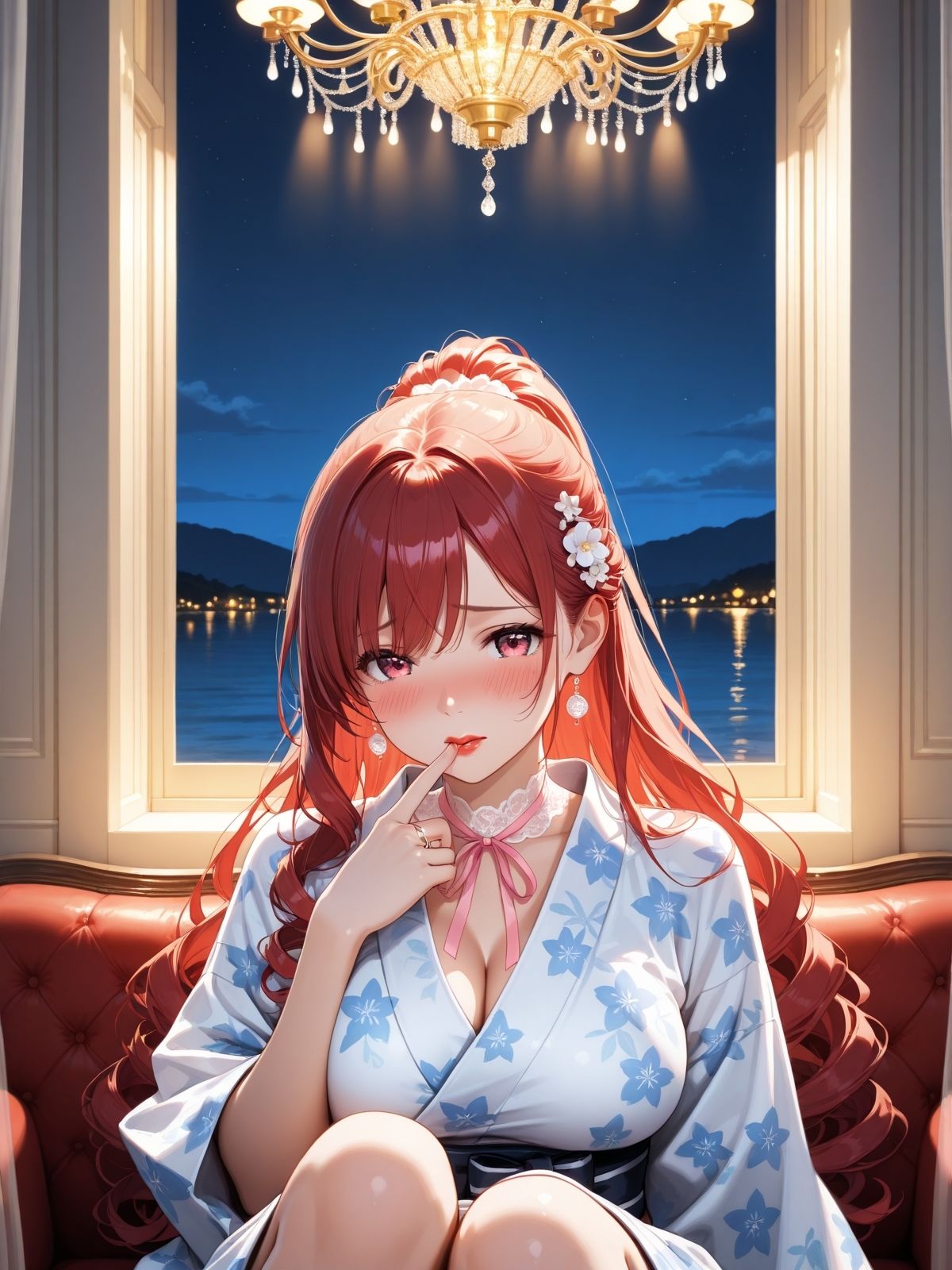 サンプル画像1:新婚旅行の夜 1 〜このあとめちゃくちゃセックスした〜(ニッチッチ) [d_510247]