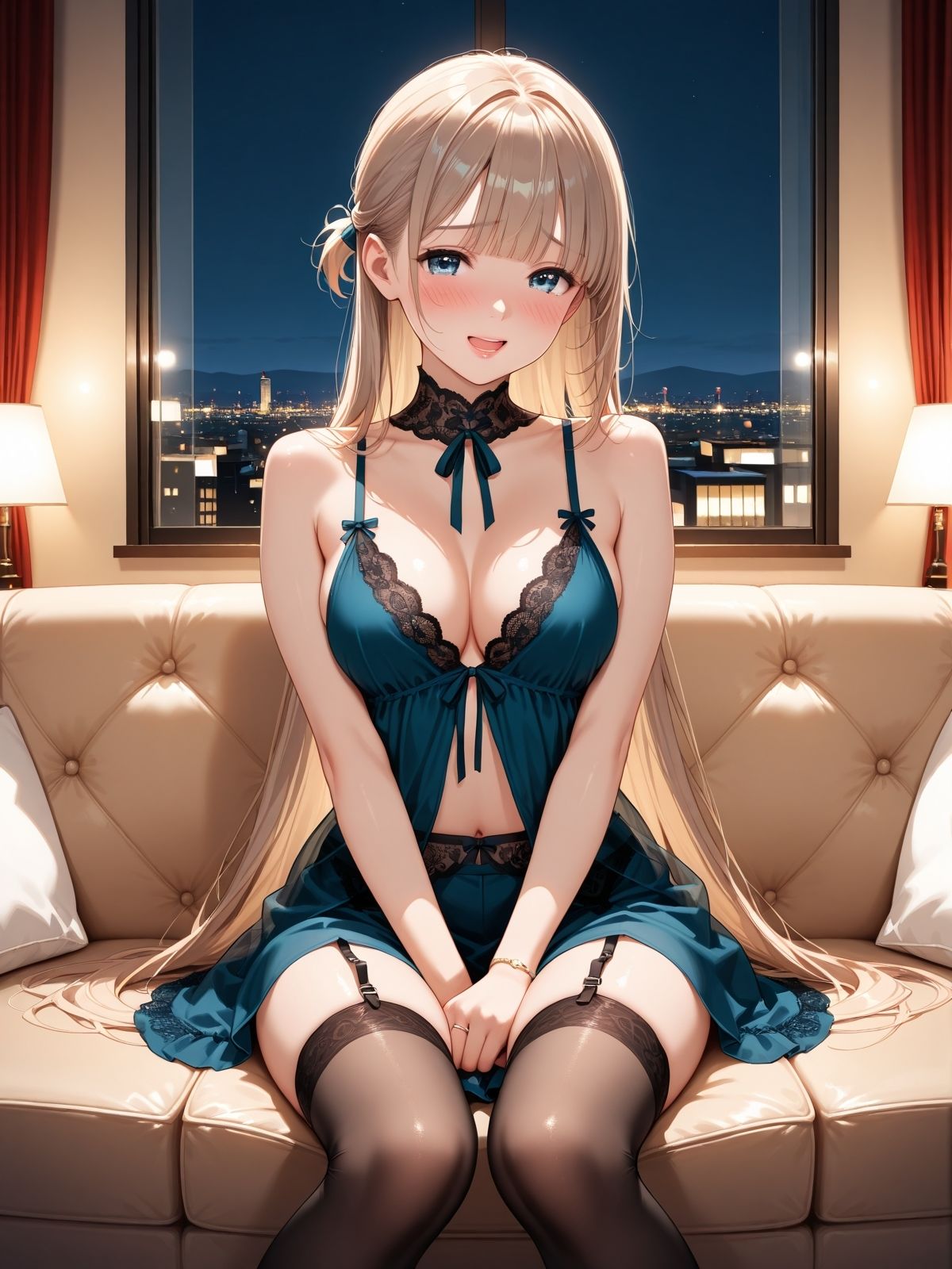 サンプル画像3:新婚旅行の夜 1 〜このあとめちゃくちゃセックスした〜(ニッチッチ) [d_510247]