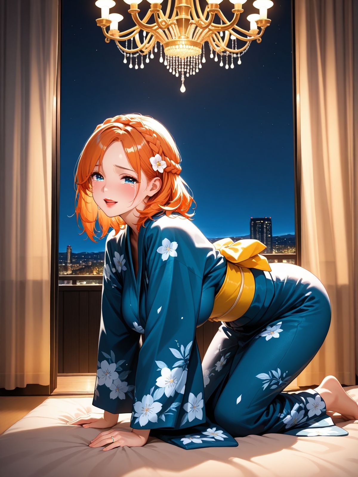 サンプル画像4:新婚旅行の夜 1 〜このあとめちゃくちゃセックスした〜(ニッチッチ) [d_510247]