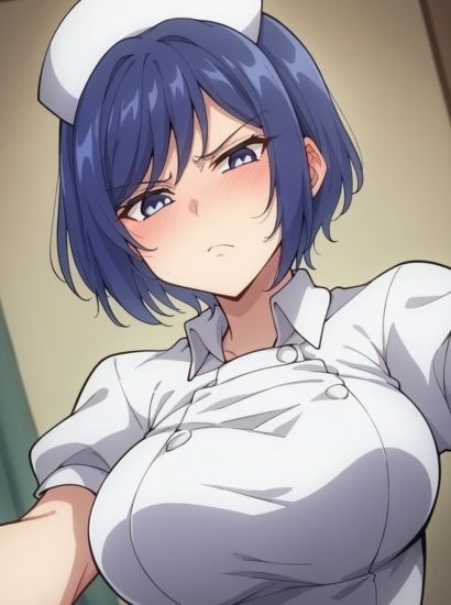 サンプル画像1:搾精病棟のタチバナから送られてきた自撮り写真(自撮りサークル  イカスミ工房) [d_510253]