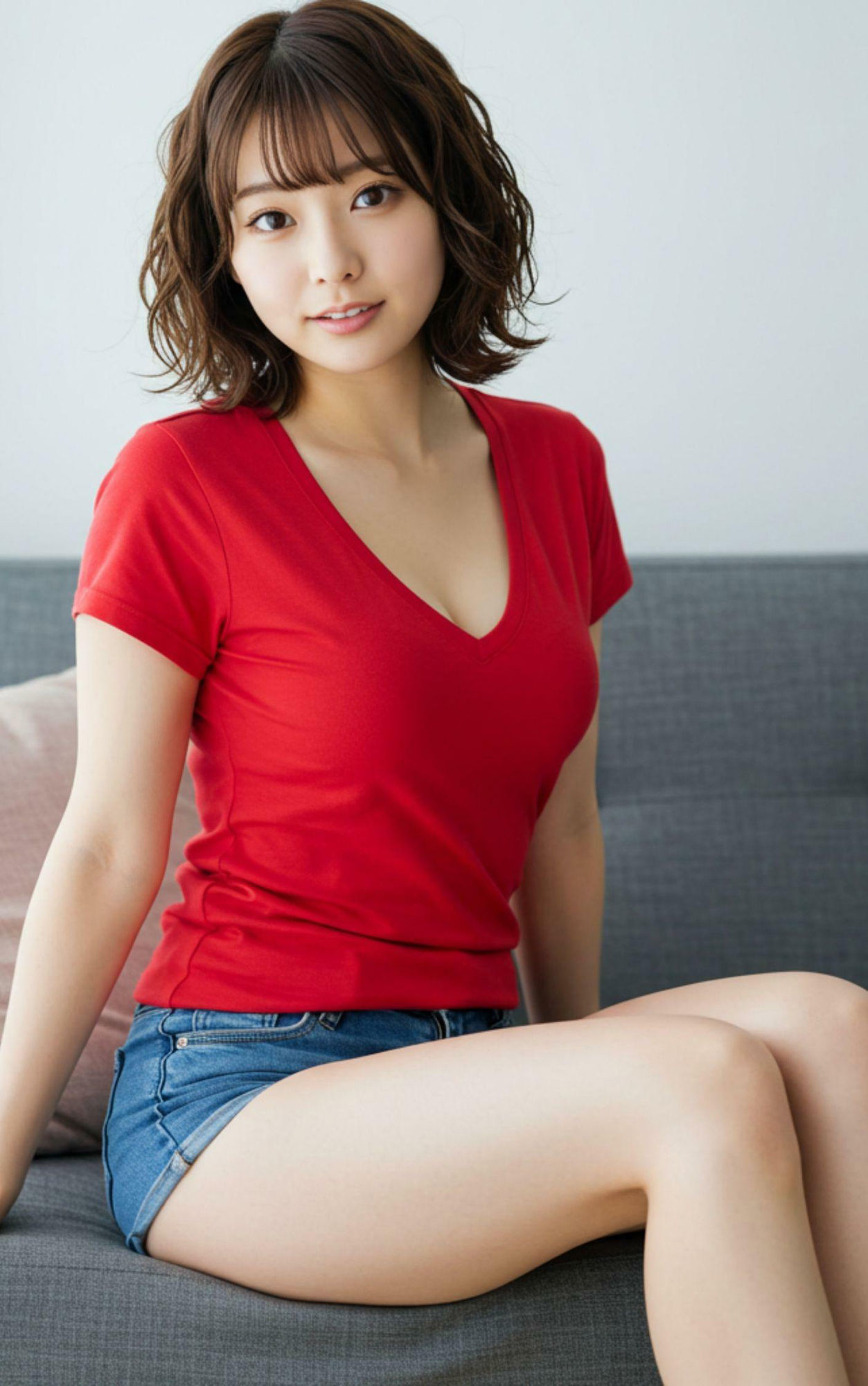 サンプル画像6:オフィスでストレッチ(ぼん) [d_510307]