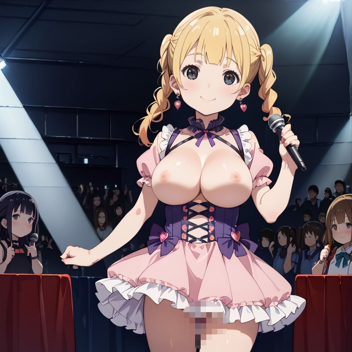 サンプル画像4:過激ファンサービス！えっちなアイドルPart2(ふみふみねこ) [d_510341]