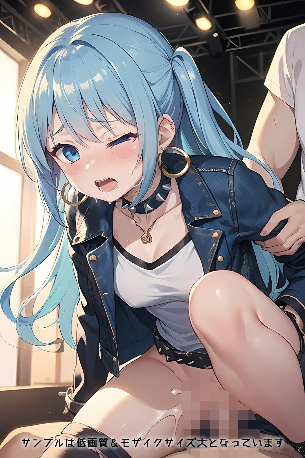 サンプル画像2:半裸繚乱 バンドガール編(0番のりば) [d_510348]