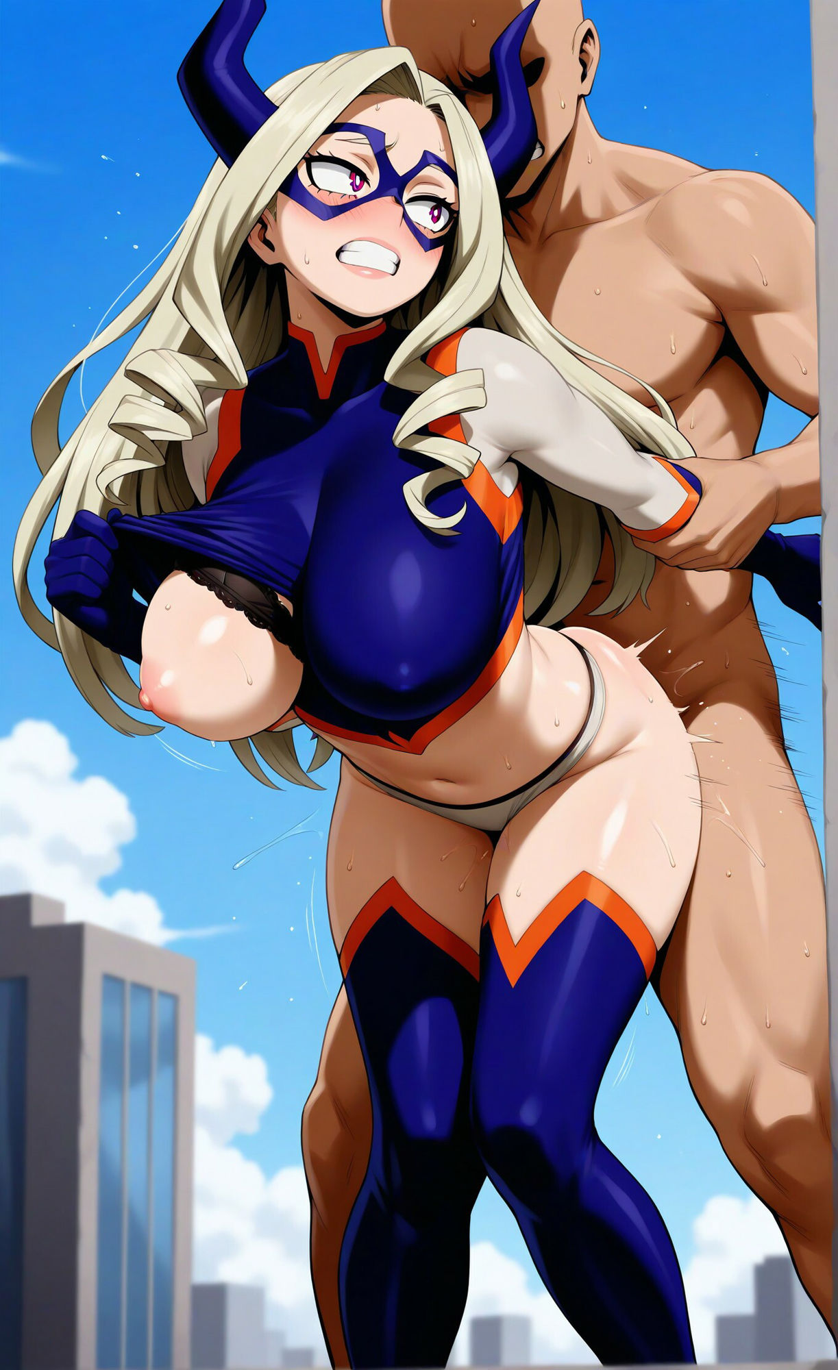 サンプル画像1:ヴィランには負けない！(ほわいとわーど) [d_510358]