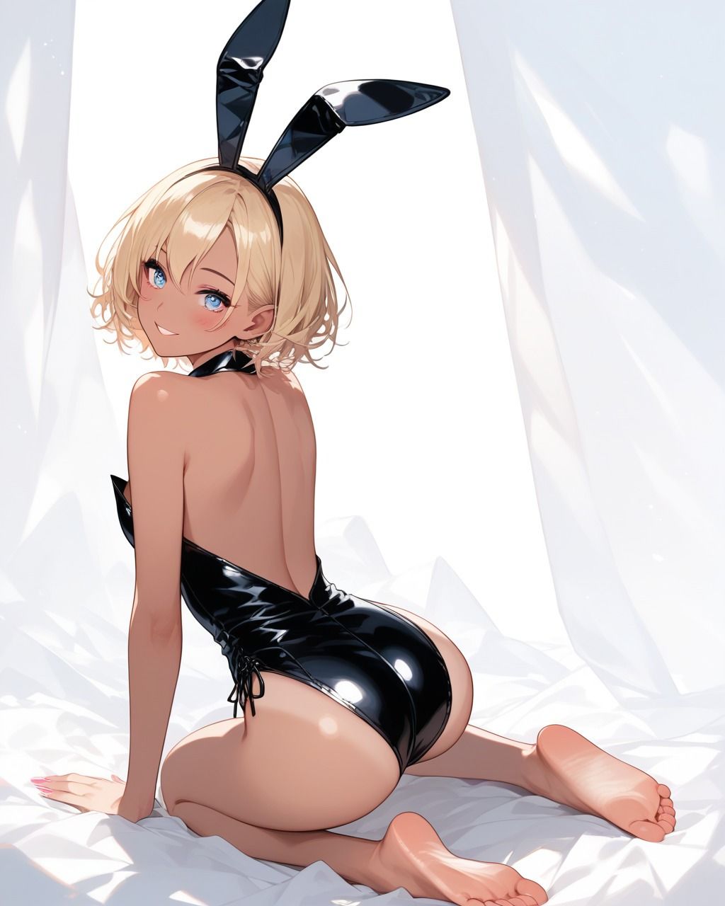 サンプル画像5:ちょっとエッチなバニーちゃん(たこやき) [d_510362]