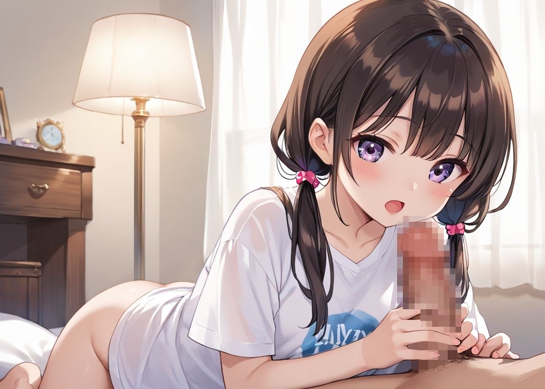 サンプル画像4:ちっぱいの幼馴染に種付けプレス(sksk) [d_510428]