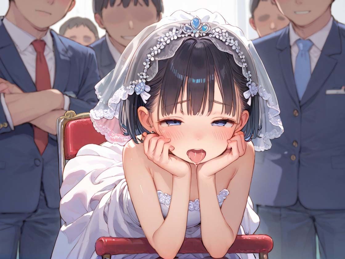 サンプル画像2:最愛の妹がいきなり結婚式 ウエディング種付け性交(ハーレムナイト) [d_510447]