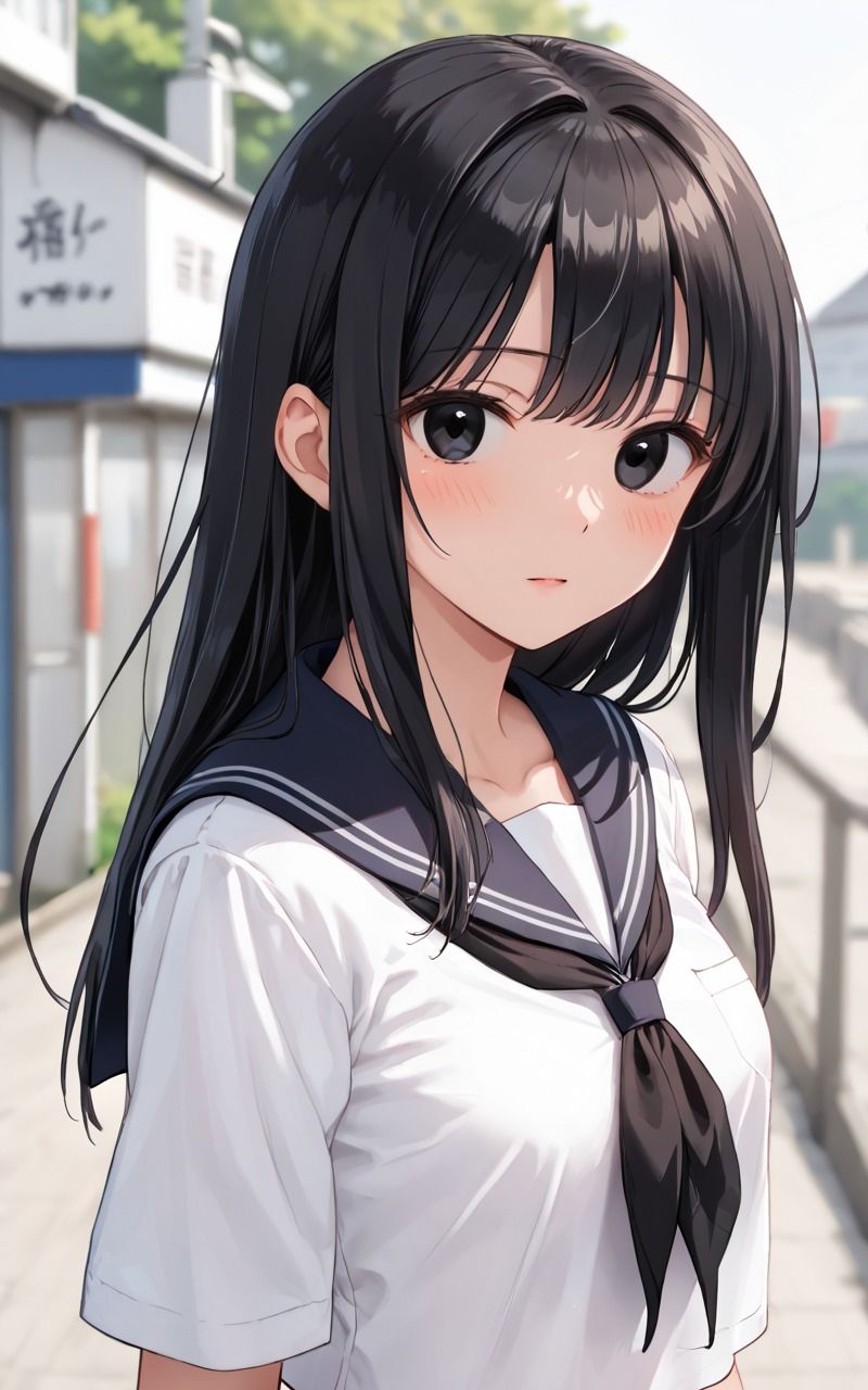 サンプル画像1:女子校生黒髪ロング編(ふぉ〜ゆ〜) [d_510489]