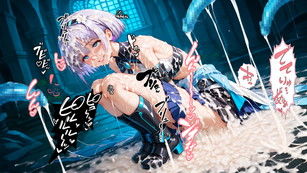 サンプル画像3:物凄い勢いで逆噴射する女の子が物凄い画像(尻assモード) [d_510520]