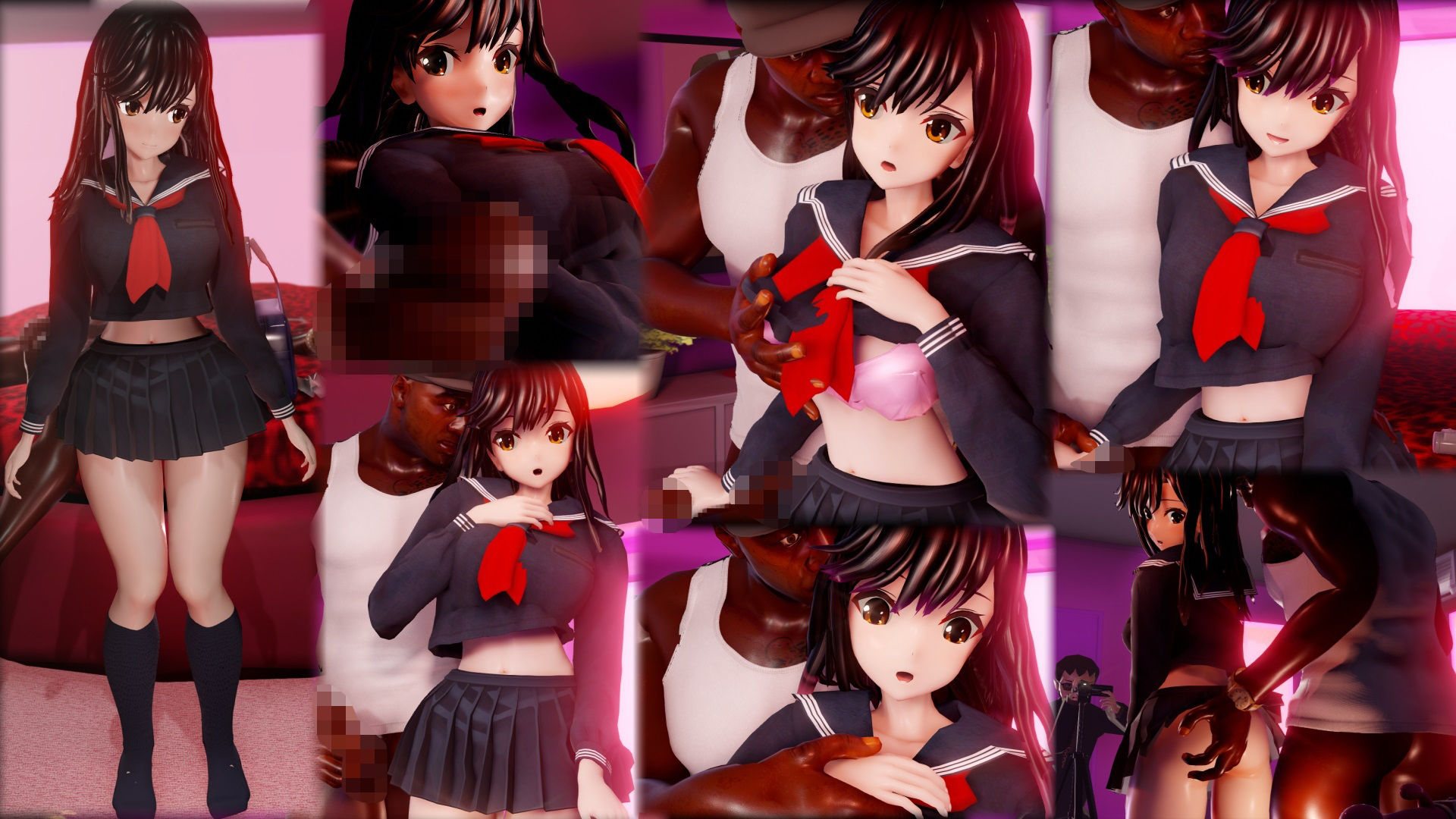 サンプル画像2:早熟少女のAV撮影 むちむちver.(はやぶさん) [d_510706]