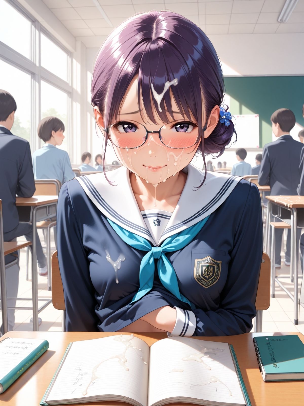 サンプル画像4:君は僕のザーメンティッシュ1 学生編 〜それだけが確かなこと〜(ニッチッチ) [d_510743]