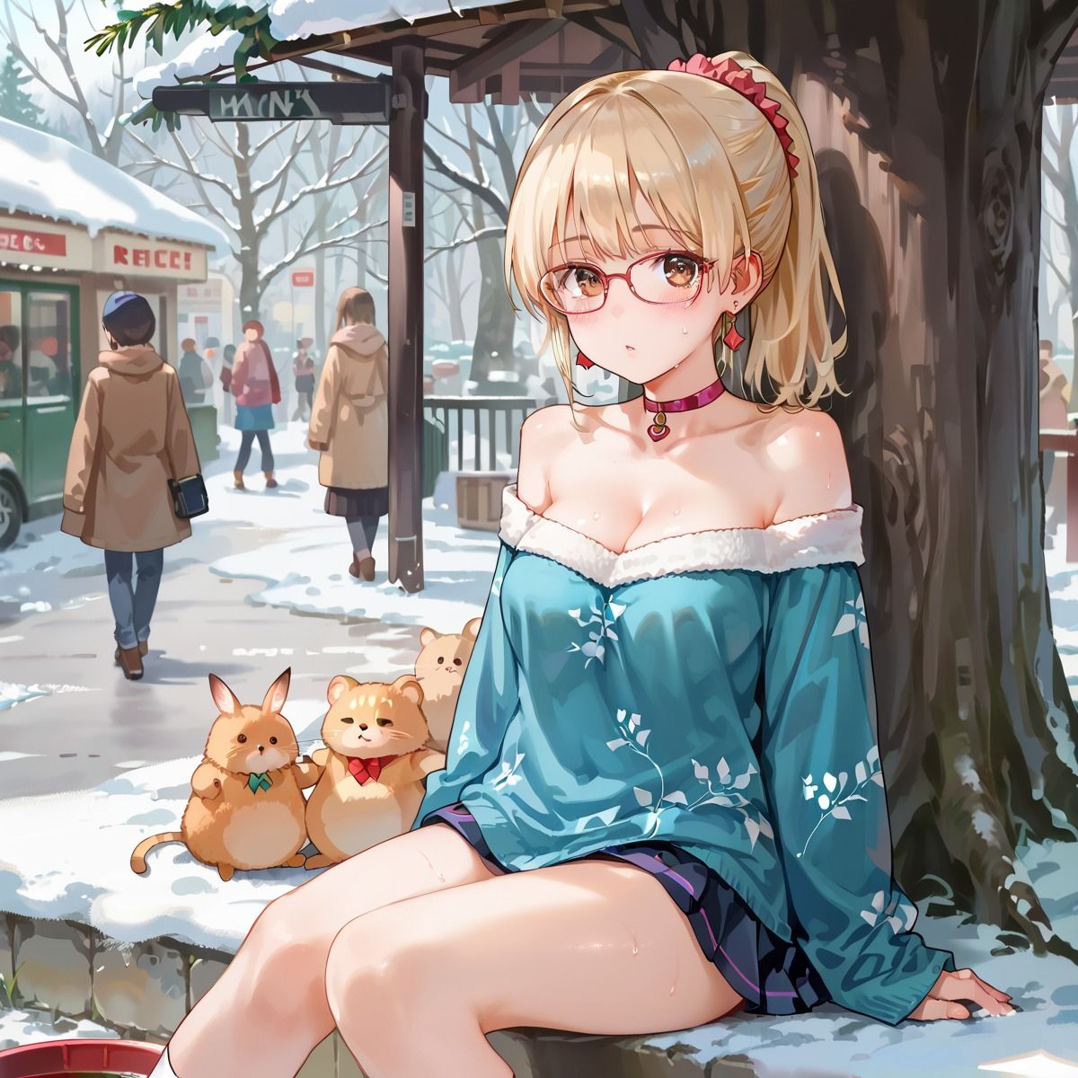 サンプル画像1:ヤリまくり！冬の街バーリンで春を売る女たちPart7(癒しエロっち) [d_510766]