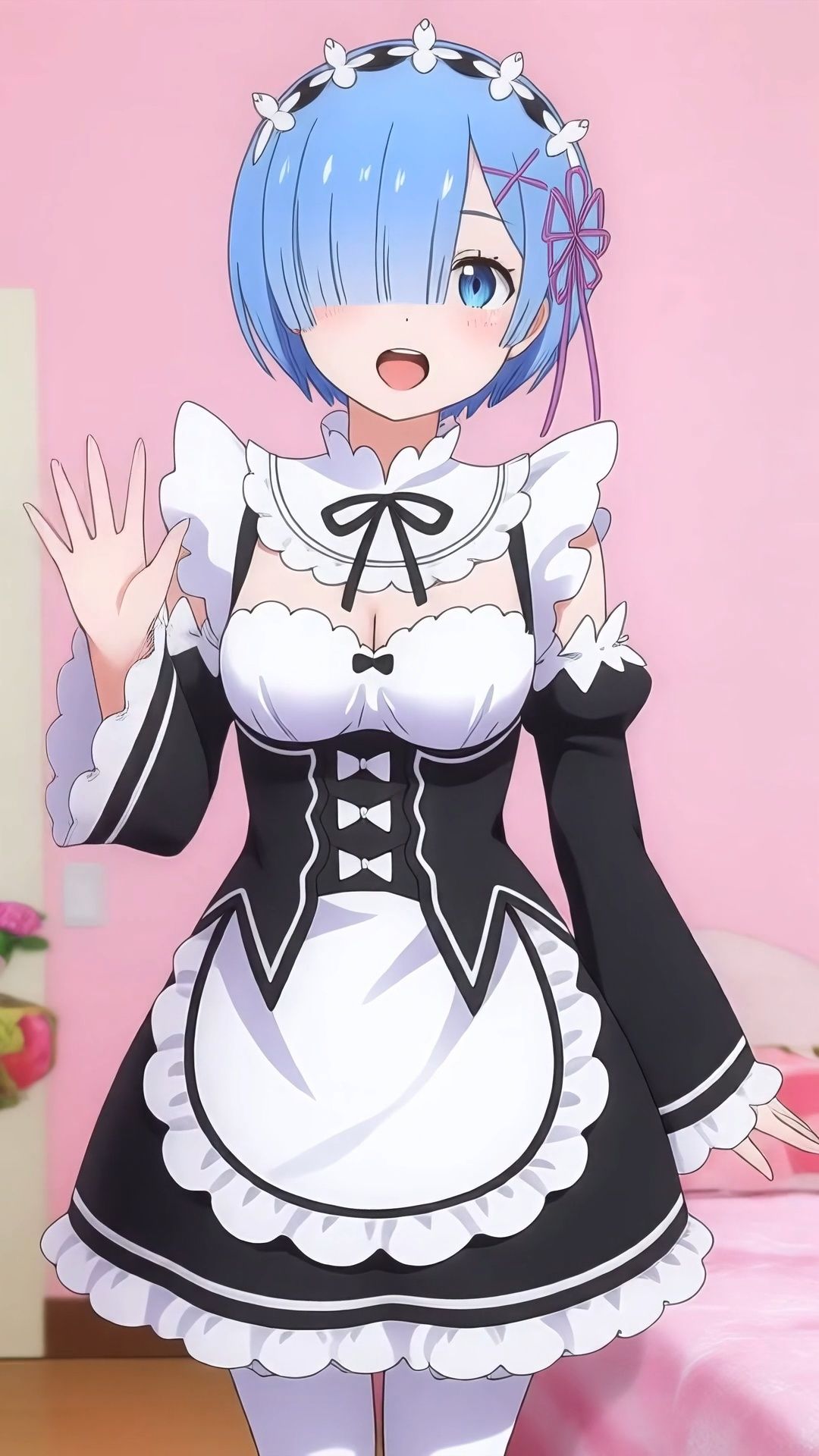 サンプル画像2:水色メイドさんとピュッピュしよ(ランドセル公爵) [d_510836]