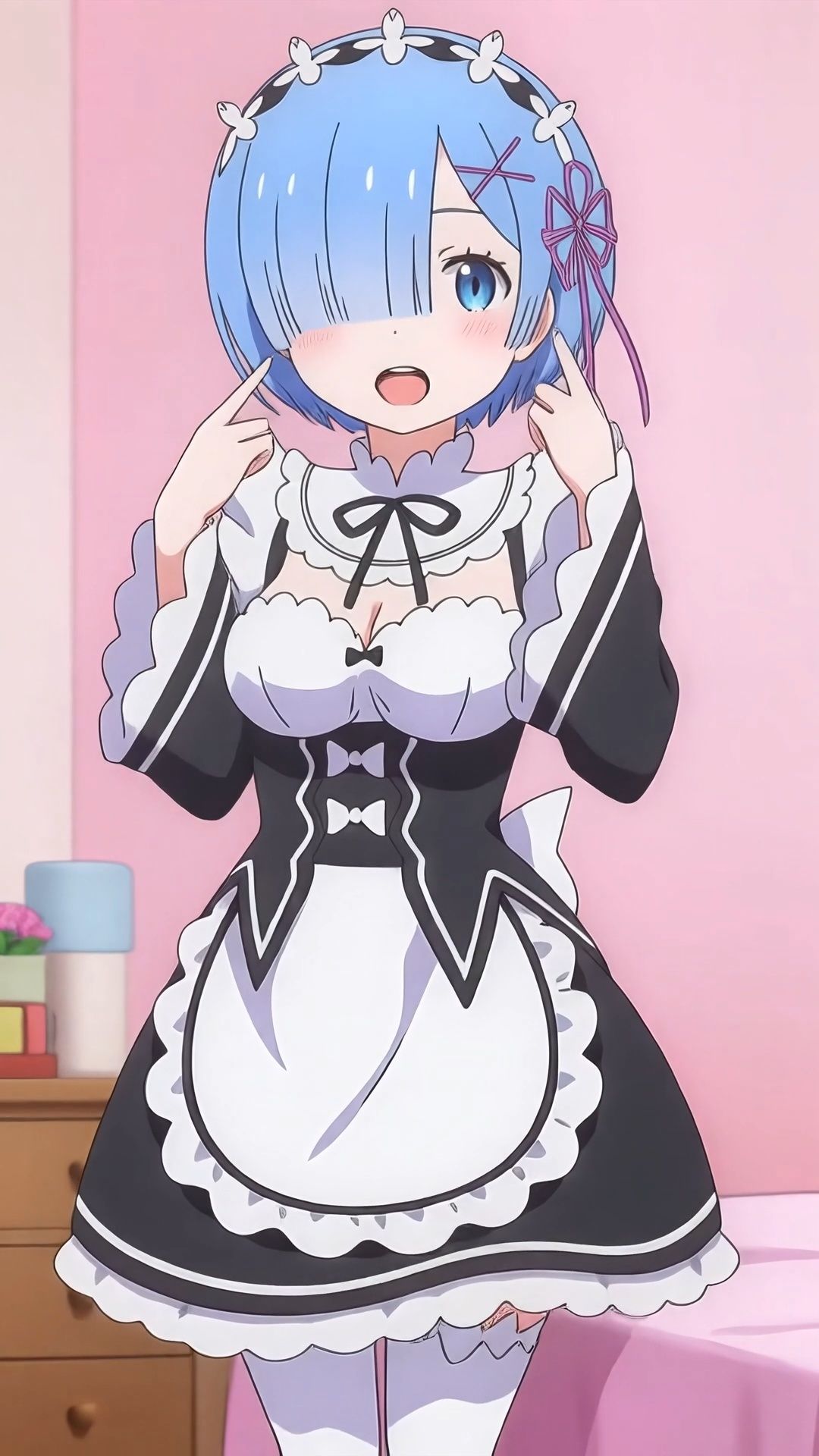 サンプル画像3:水色メイドさんとピュッピュしよ(ランドセル公爵) [d_510836]