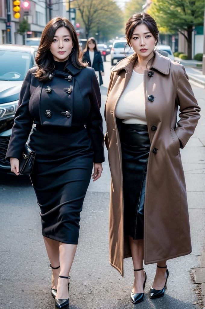 サンプル画像3:巨乳熟女とコート(amateur I) [d_510877]