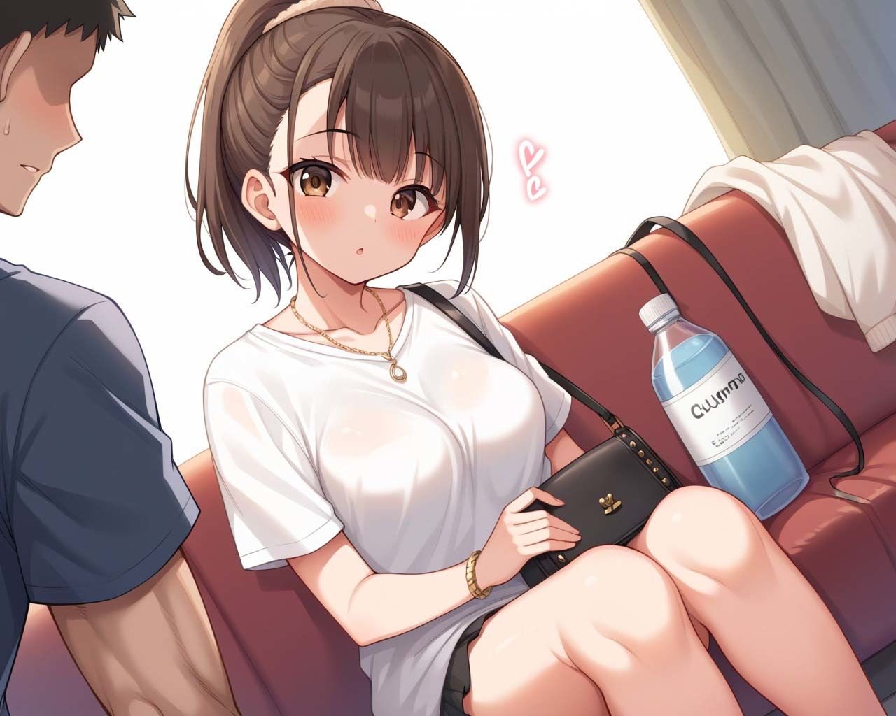 サンプル画像1:ガバまんそうな女子校生〜終電逃したとことろを誘惑したら生意気すぎたのでわからせ輪●〜(ろんどんぷりん) [d_510881]