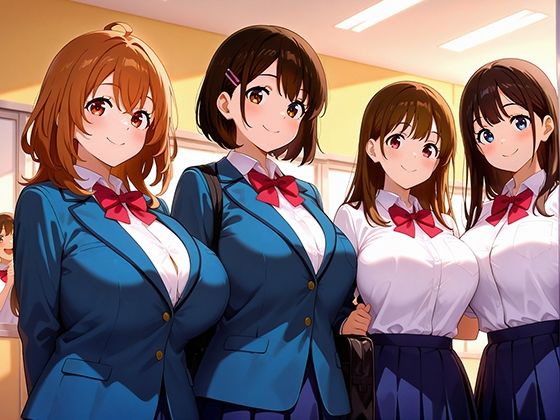 サンプル画像1:女子校生ハーレム(マジカルきなこ) [d_510946]