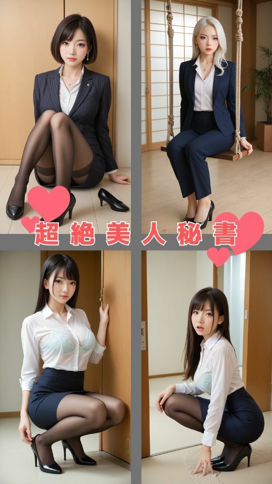 サンプル画像2:美人秘書の淫らな残業(AIヴィーナスパブ) [d_510966]