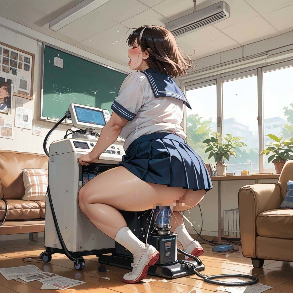 サンプル画像3:家庭用セックスマシーン(もう限界) [d_511104]