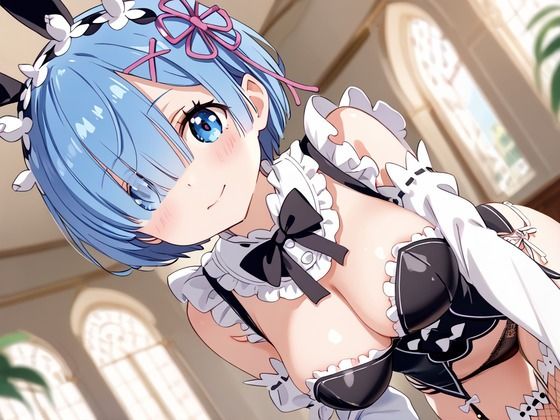 サンプル画像3:バニーガールコス 腹射(Unreal出版) [d_511152]