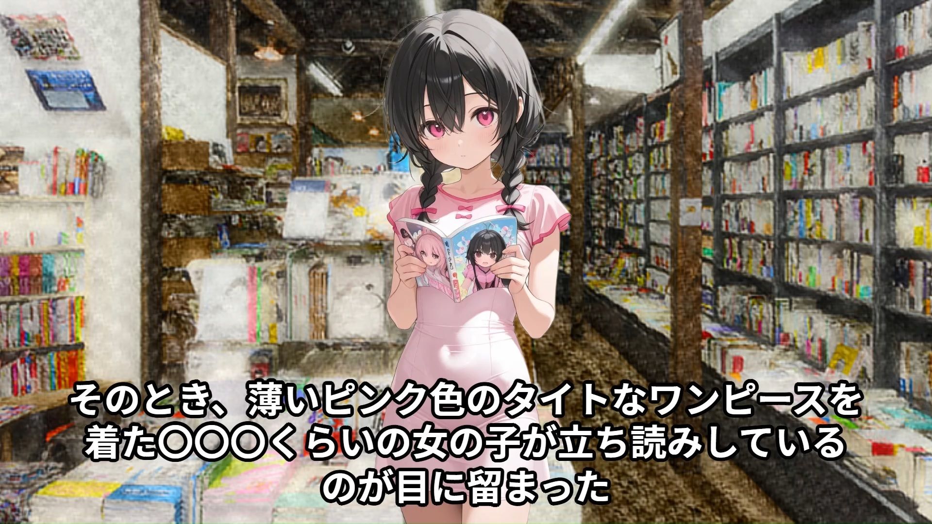 【少女痴●体験告白】本屋で考える力の育ちがゆっくりな可愛い〇〇〇〇〇のお尻を触ったら思いもよらぬ反応をされた話