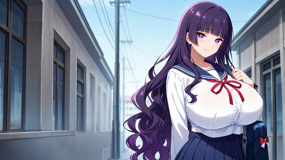 サンプル画像3:スク水美少女ふたり〜プールサイドで貪り合う絶頂プレイ〜(ニート印刷所) [d_511204]