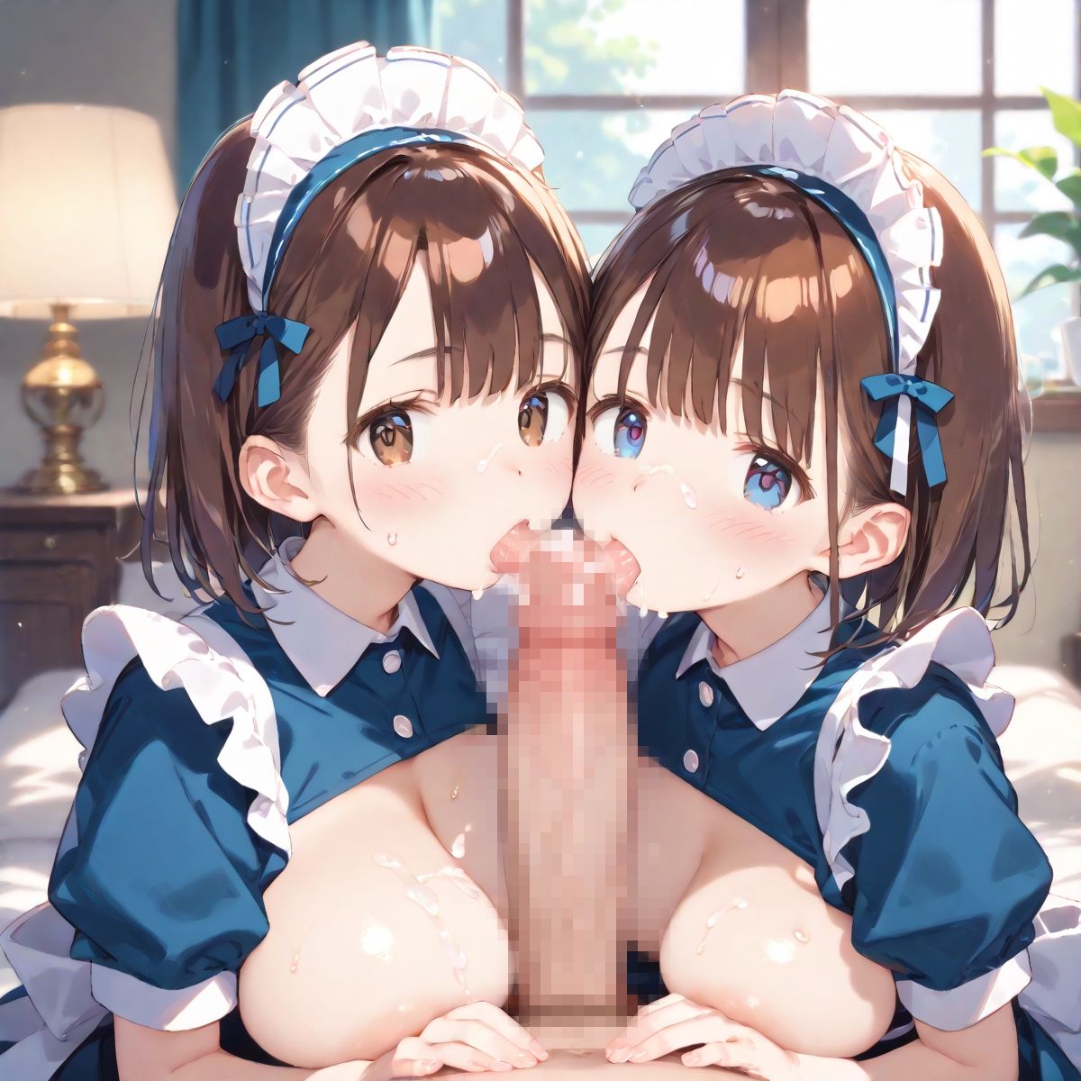 サンプル画像1:【PART8】家出少女を拾ったらご奉仕メイドハーレムになった件(いらすと屋さん) [d_511272]