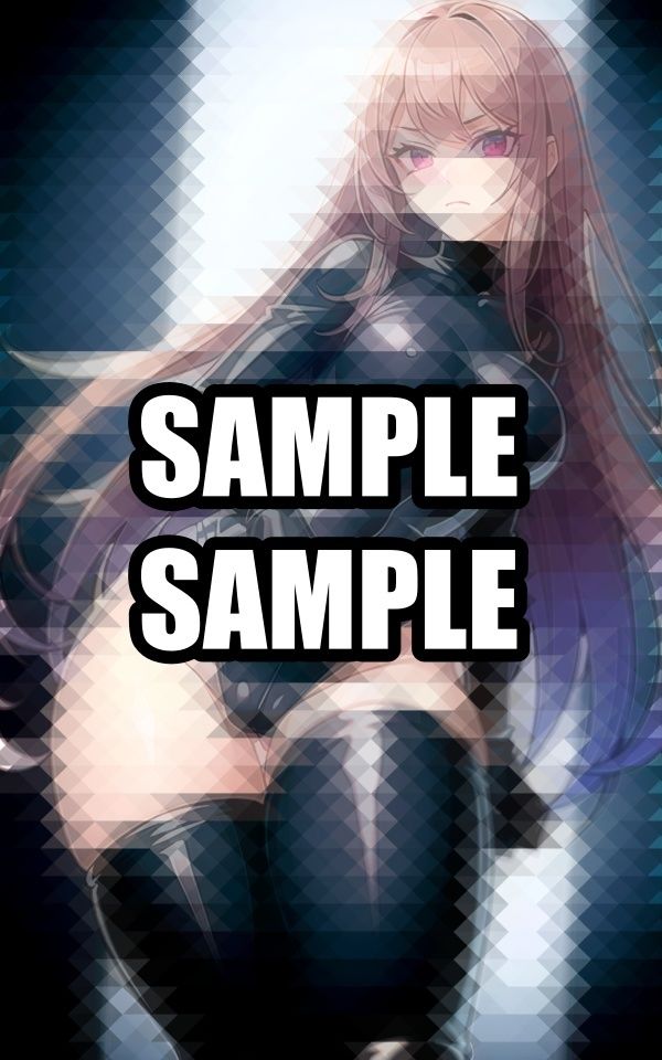 無表情ラバースーツ美女 イラスト集の画像4