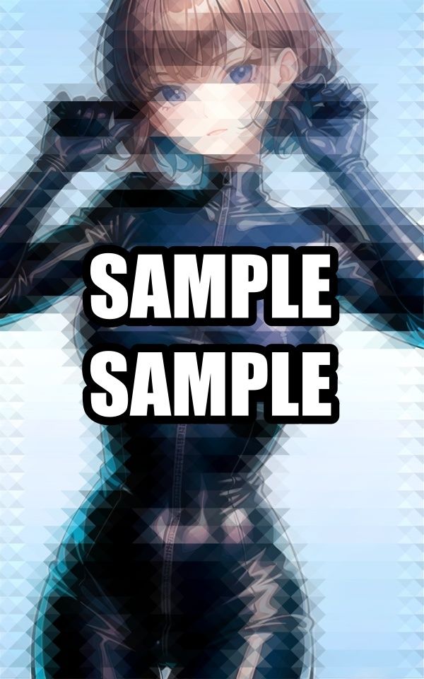 無表情ラバースーツ美女 イラスト集の画像7
