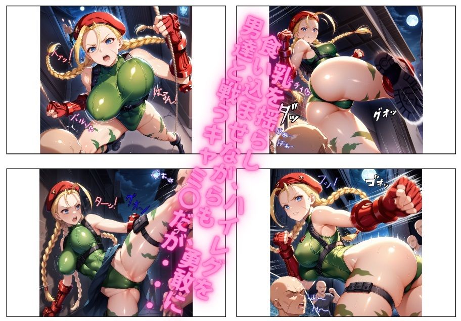 サンプル画像3:俺のキャミ〇 肉便器NO.28  キャミ〇・ホワイト 〜冷静で任務に忠実なハイレグ女格闘家〜(俺のAIする肉便器) [d_511317]