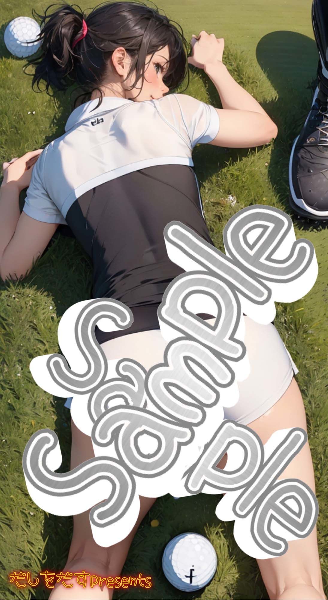 サンプル画像2:だしをだすpresents〜ゴルフちゃん写真集〜(だしをだす) [d_511341]