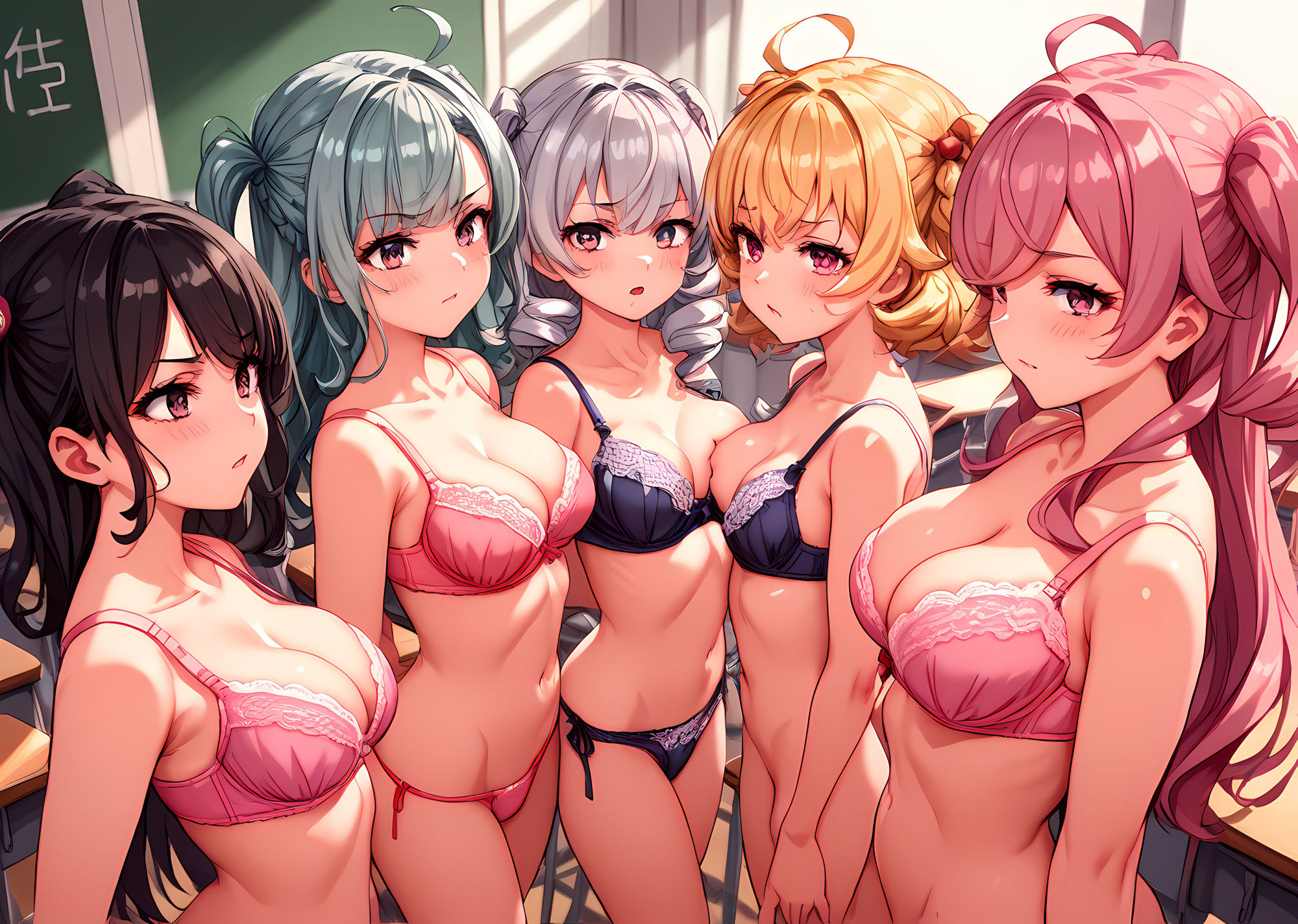 サンプル画像1:パニック！ハーレム学園(イシスの囁き) [d_511374]