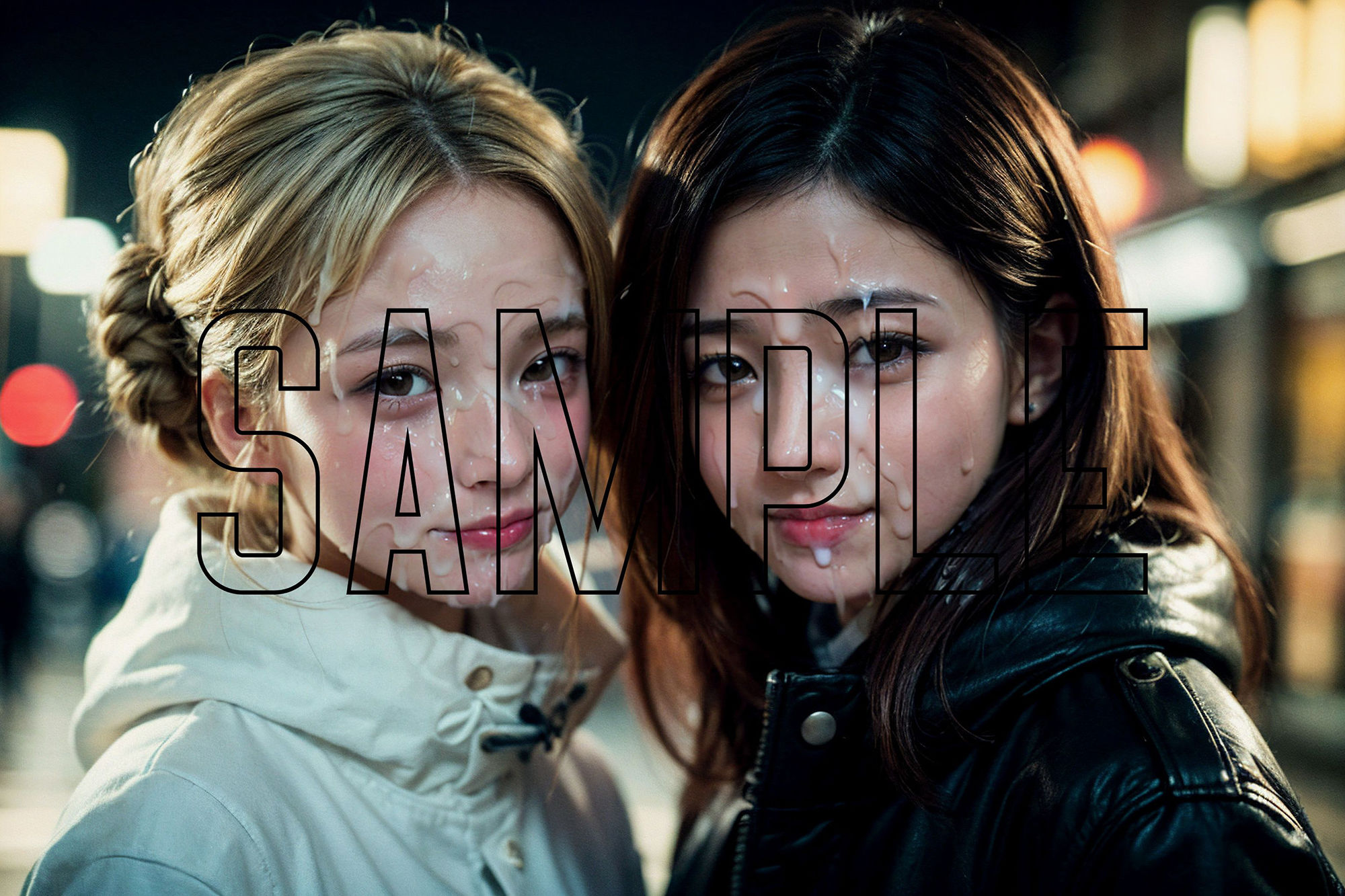 サンプル画像1:ぶっかけだけを詰め合わせ(Bukker’s BUKKAKE Pictures) [d_511547]