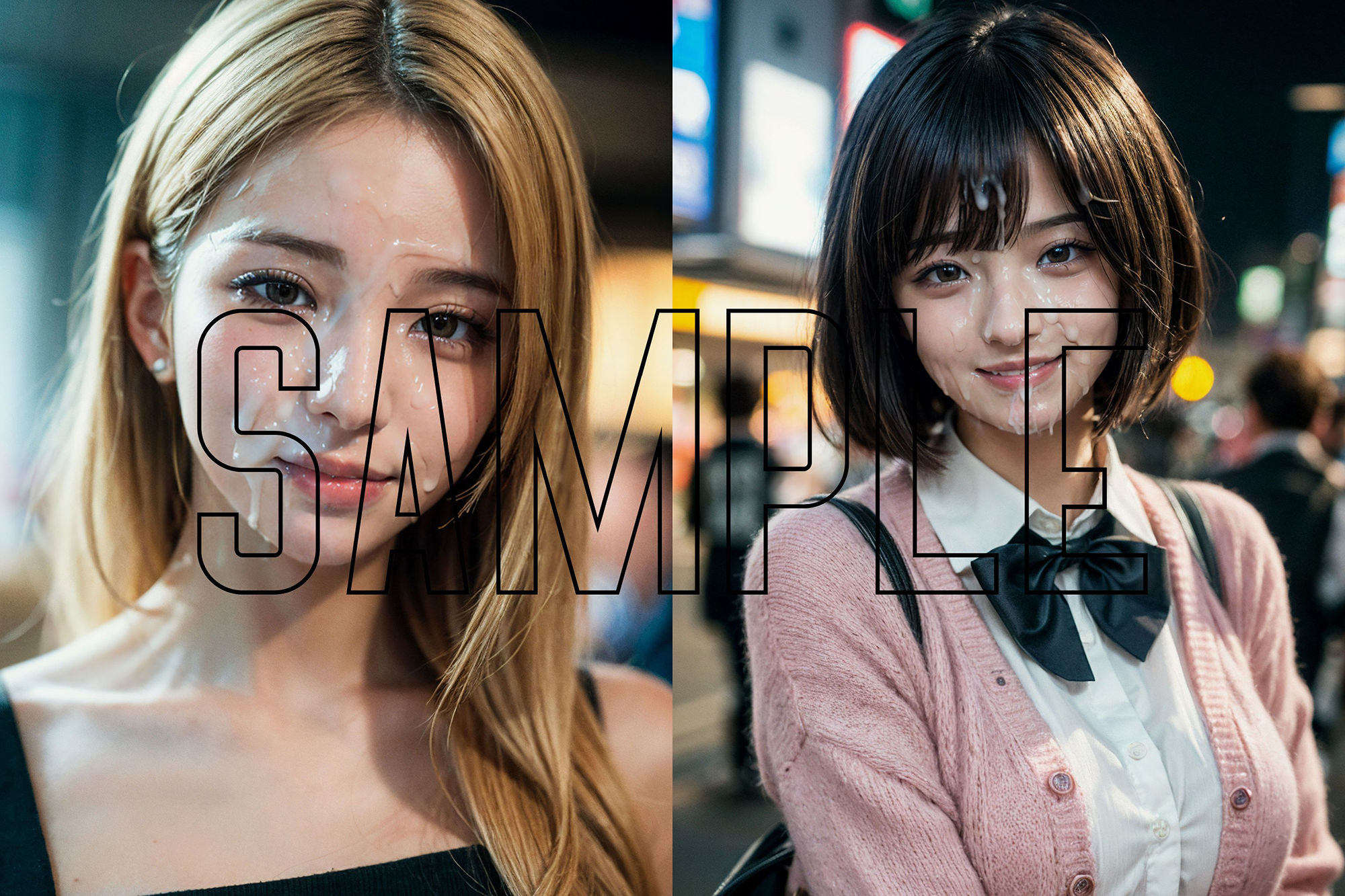 サンプル画像5:ぶっかけだけを詰め合わせ(Bukker’s BUKKAKE Pictures) [d_511547]