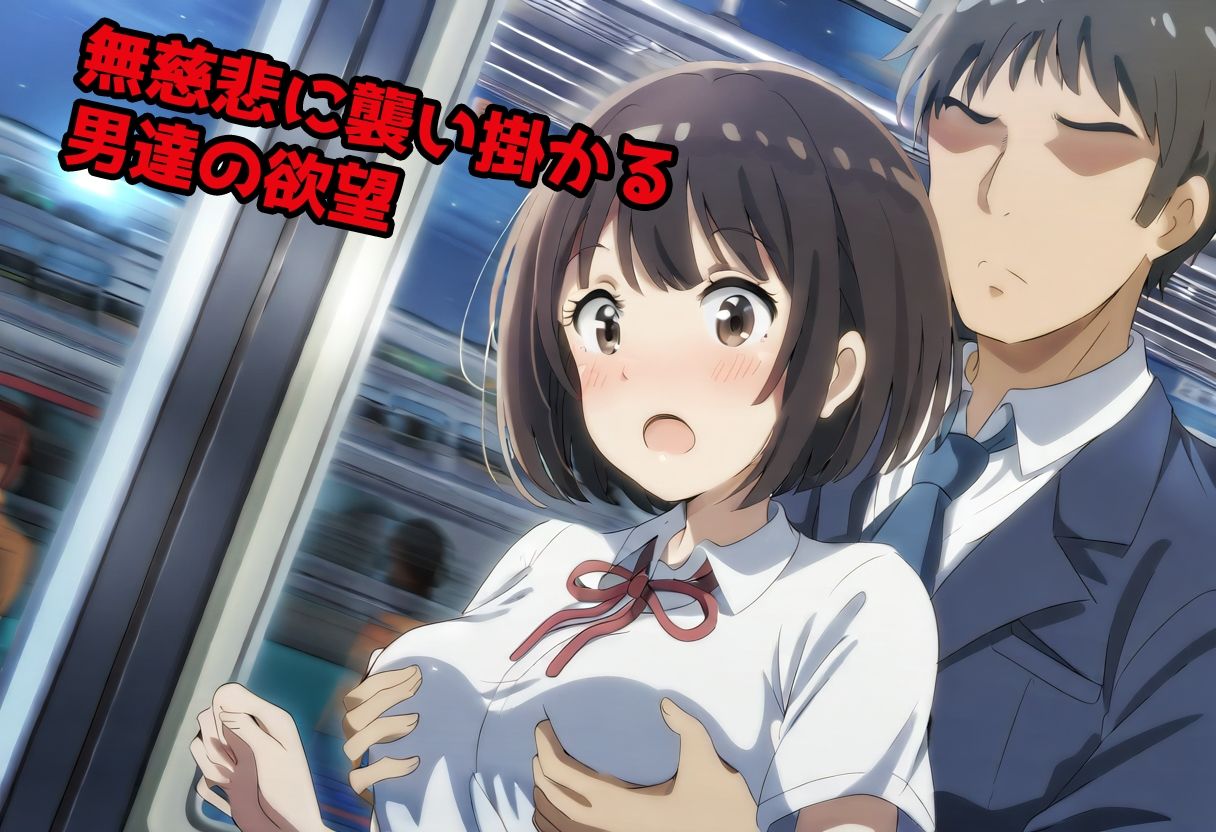 サンプル画像1:電車でヤラれ放題 制服女子ほのか(しんしむけ工房light) [d_511580]