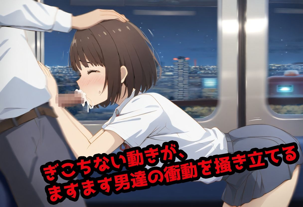 サンプル画像3:電車でヤラれ放題 制服女子ほのか(しんしむけ工房light) [d_511580]