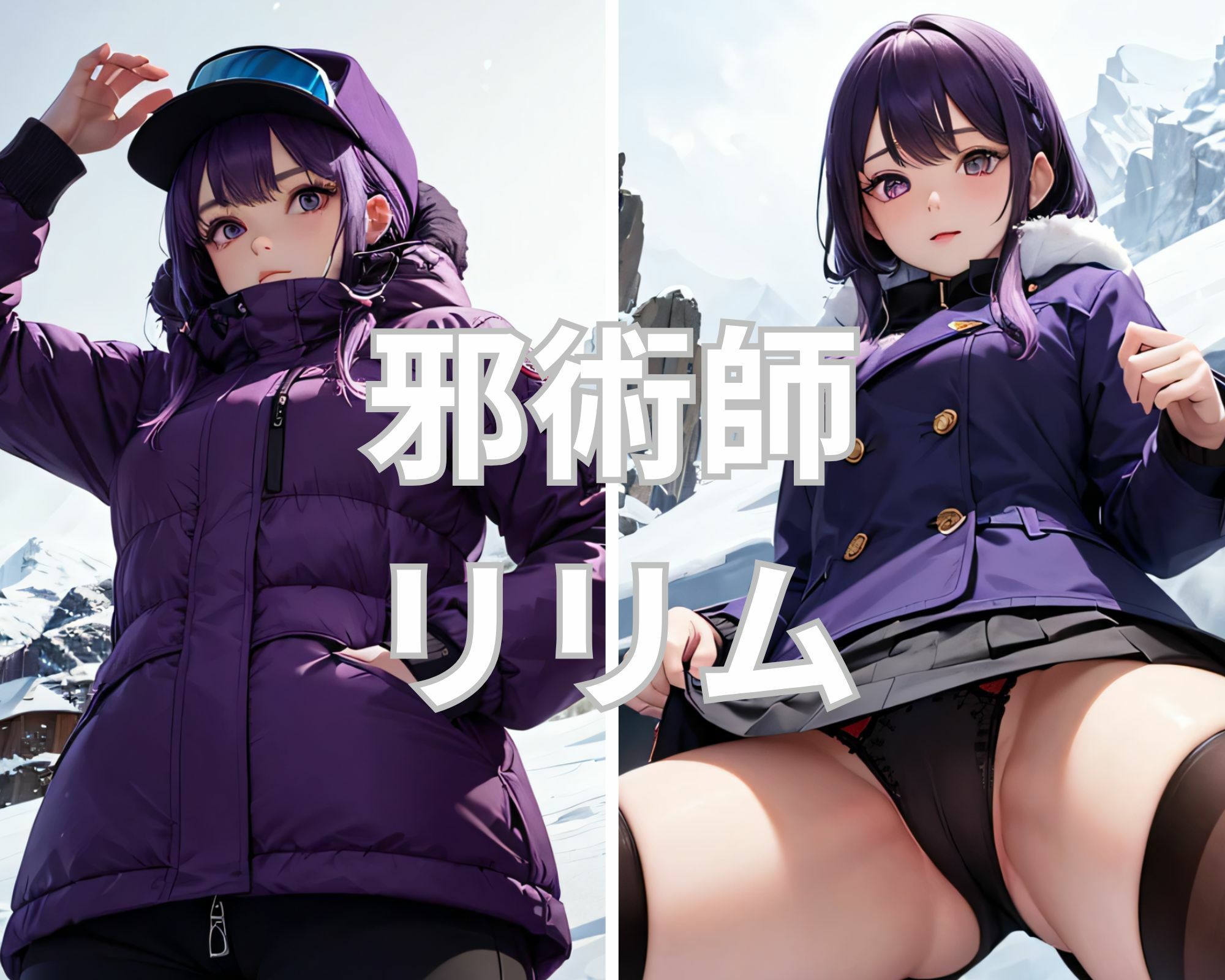 サンプル画像2:寒中見舞い申し上げます(KOC) [d_511615]