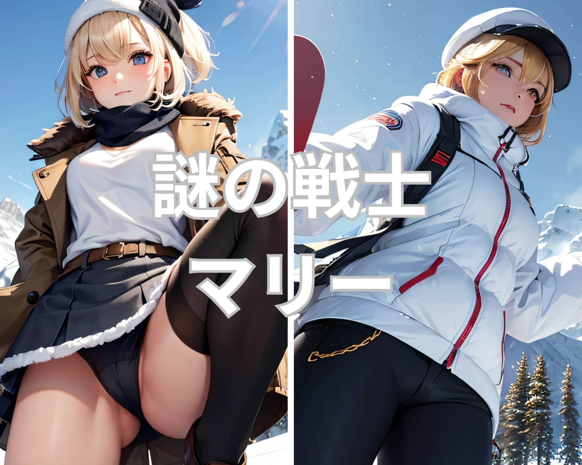 サンプル画像4:寒中見舞い申し上げます(KOC) [d_511615]