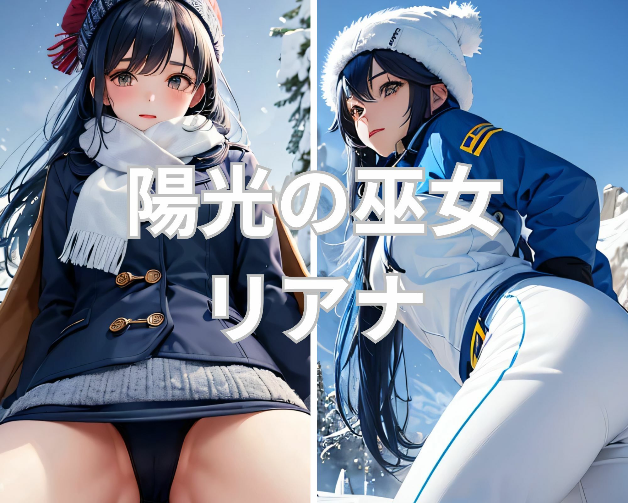 サンプル画像6:寒中見舞い申し上げます(KOC) [d_511615]