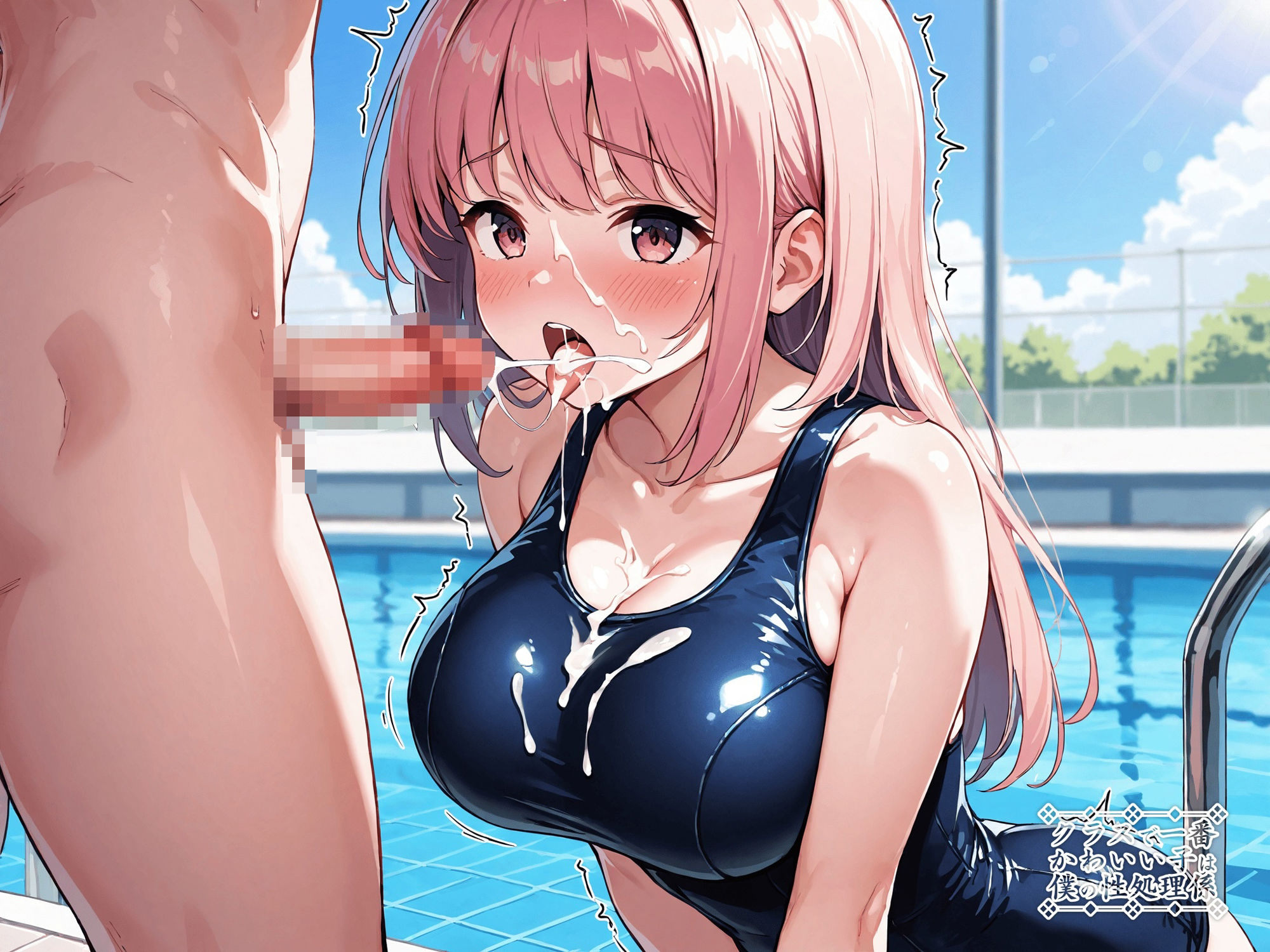 サンプル画像3:クラスで一番かわいい子は僕の性処理係5 スク水編(はつゆき) [d_511637]