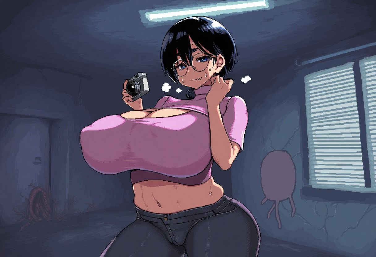 サンプル画像2:ママと手遅れの日々（廃屋肝試し後日談）(おさかなの泉) [d_511858]