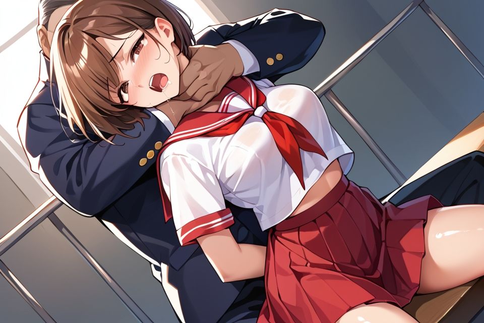 サンプル画像6:性育学園の肉便器係はやばいらしい(しおチャーハン) [d_512004]