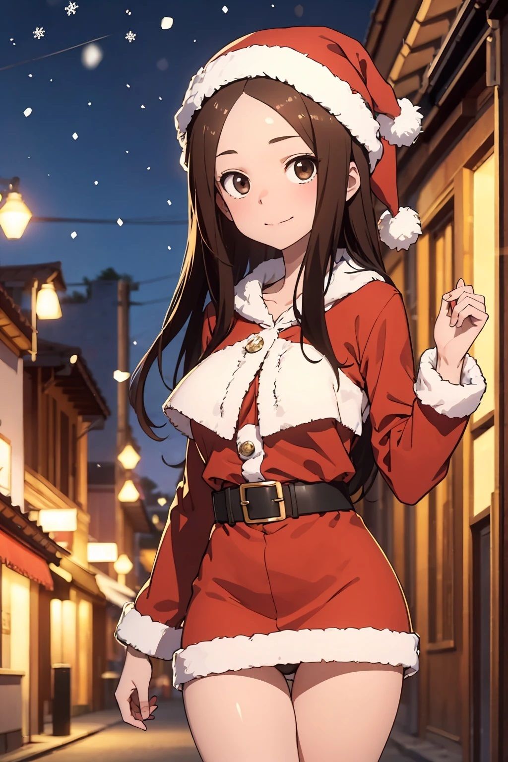 サンプル画像2:高〇さん 大人っぽいサンタコス（71枚）(ひぐまアート) [d_512016]