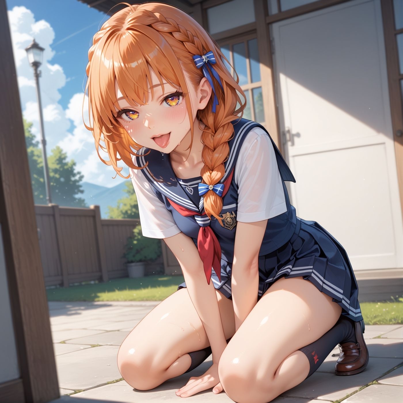 サンプル画像1:パパ活女子校生に種付け？(アオとハル) [d_512319]