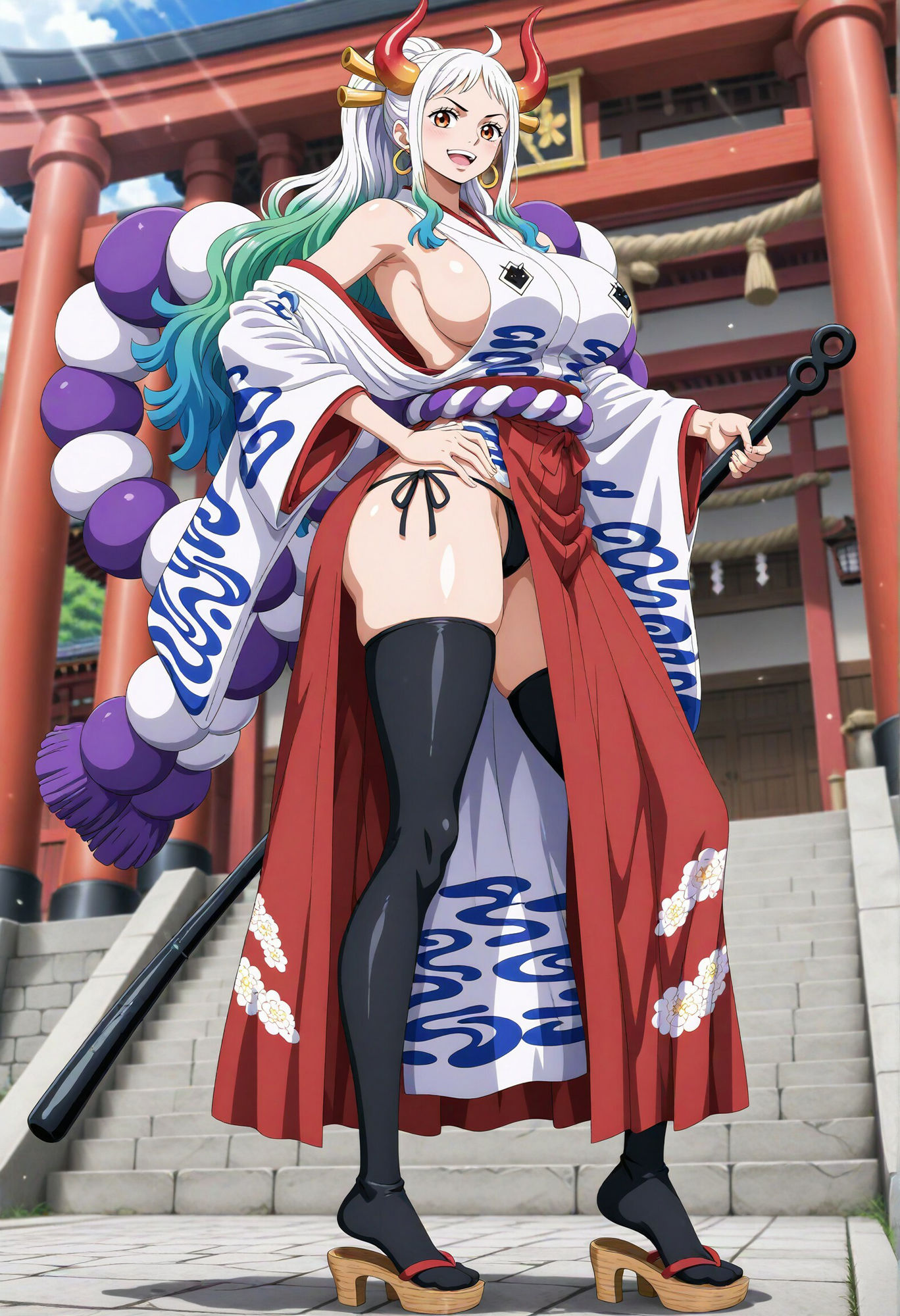 サンプル画像1:カイドウの息子が『女』になる時(お宝ガールズ) [d_512327]