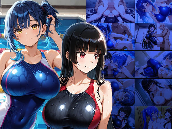 サンプル画像1:競泳水着が濡れる放課後―秘密の堕落(ニート印刷所) [d_512365]