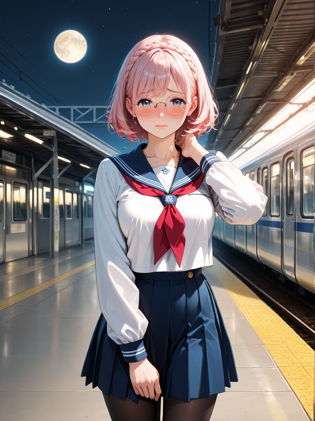 サンプル画像1:今日は帰りたくない・・・ 〜それって・・・〜(ニッチッチ) [d_512395]